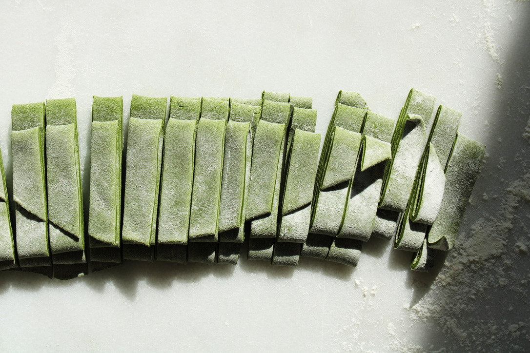 Homemade Matcha Green Tea Noodle Recipe