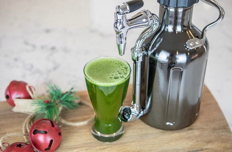 NITRO DIVING BELL' Matcha Cocktail by Growler Werks – Mizuba Tea Co.