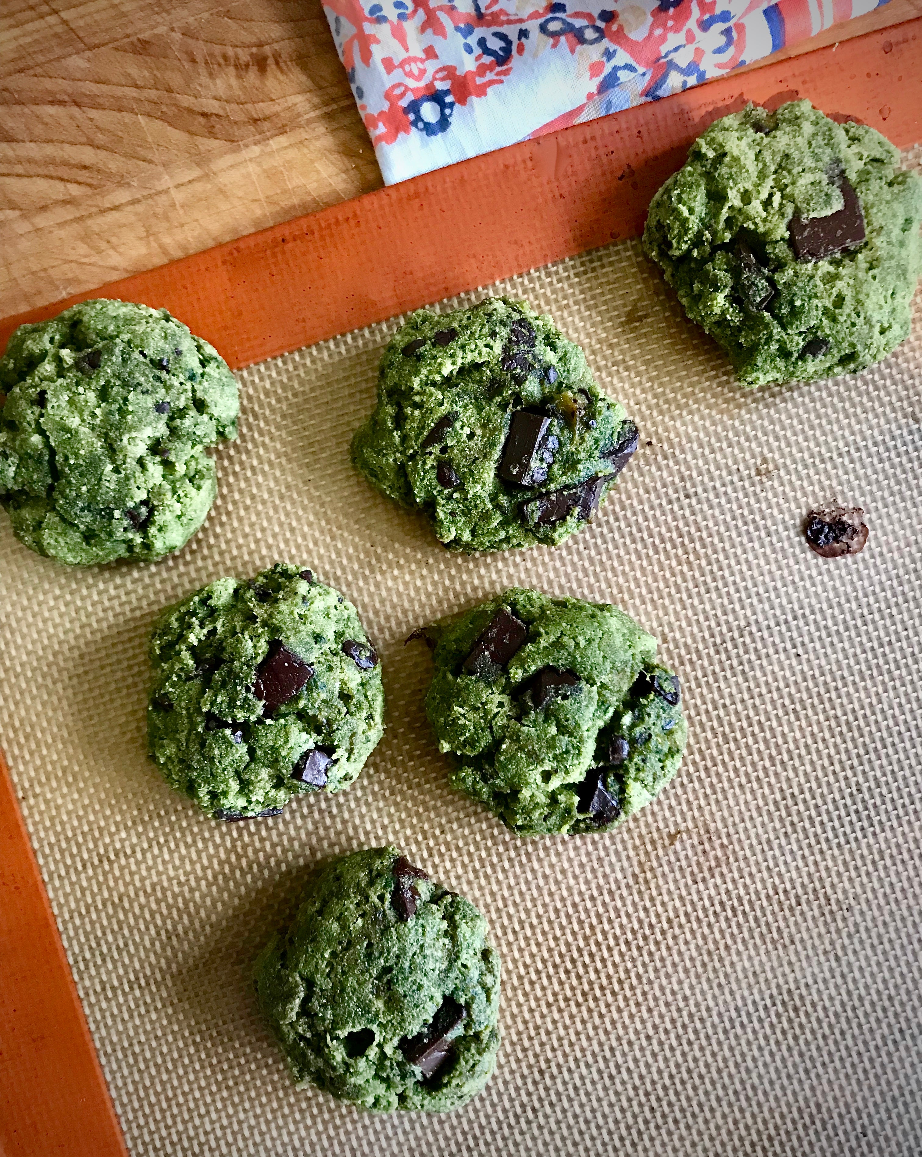 Green Tea Paleo + Gluten Free Chocolate Chip Cookie Bite | Mizuba Tea Co.