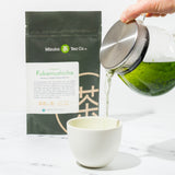Organic Fukamushicha Asatsuyu Japanese tea by Mizuba Tea Co.