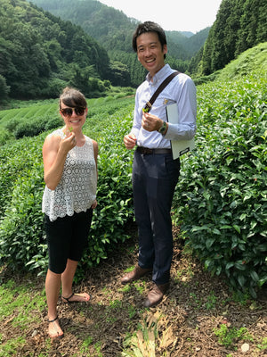 Friends in Uji, Japan. What it is like to be a Matcha Green Tea Ladyboss