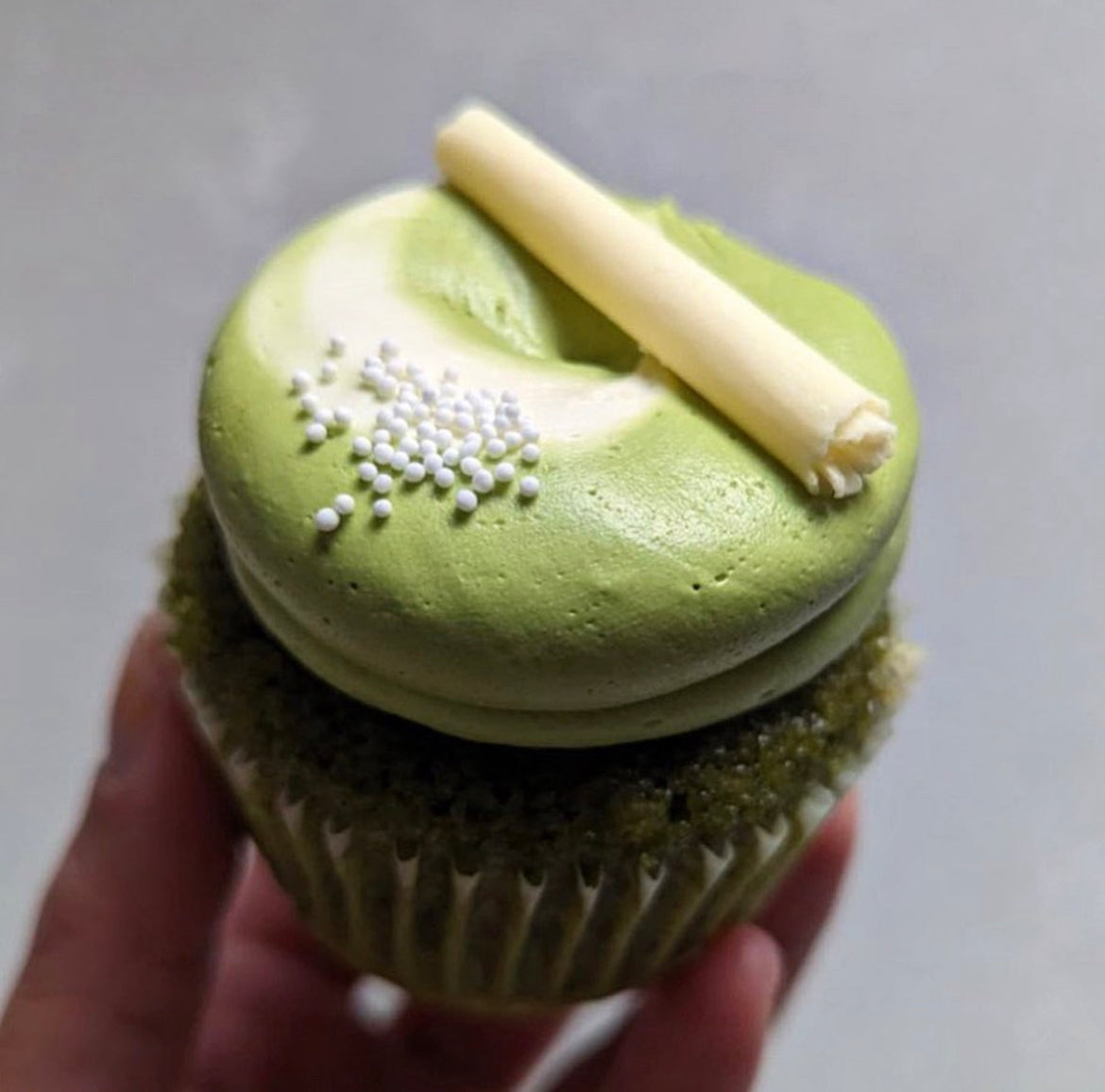 Mizuba Matcha Cupcake by Nin in Los Angeles