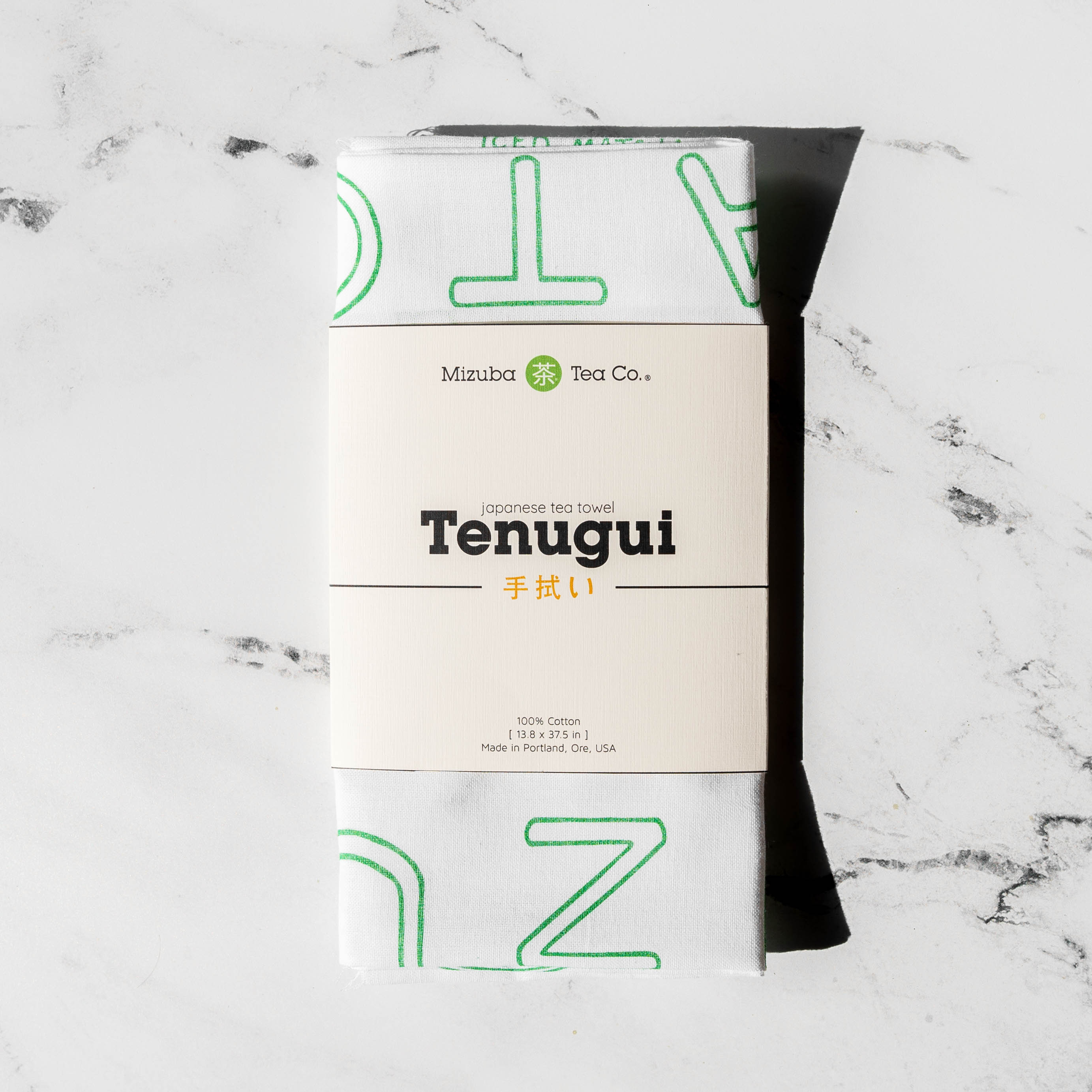 Japanese Tea Towel by Mizuba Tea Co.