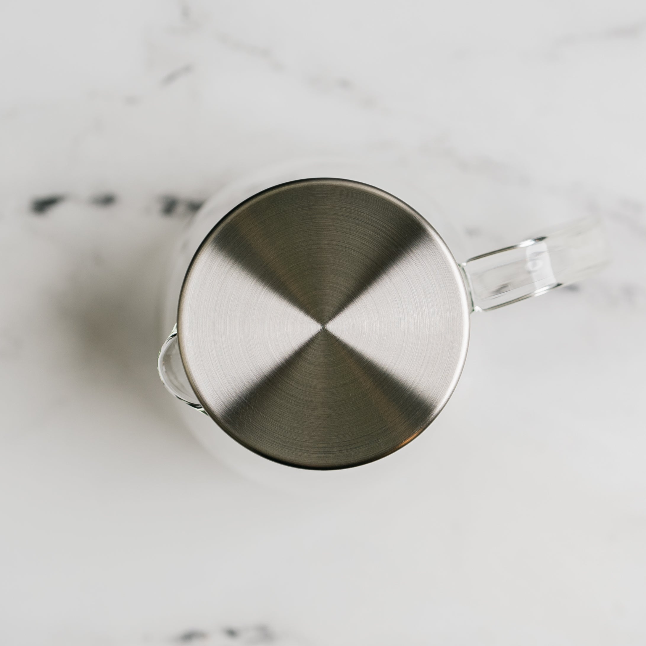 Stainless steel teapot lid