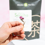 Cherry blossom green tea