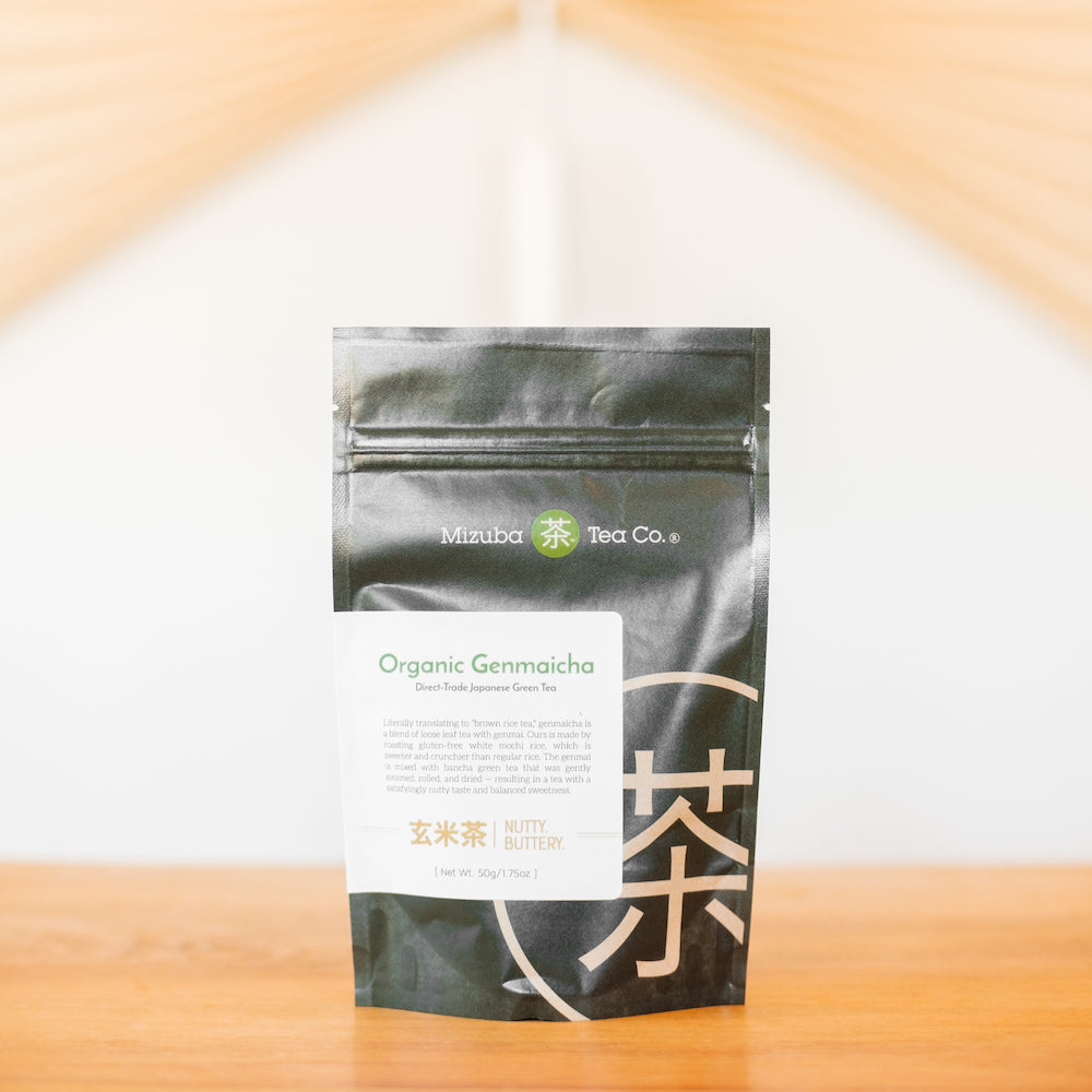 Organic Genmaicha Loose Leaf Tea by Mizuba Tea Co.