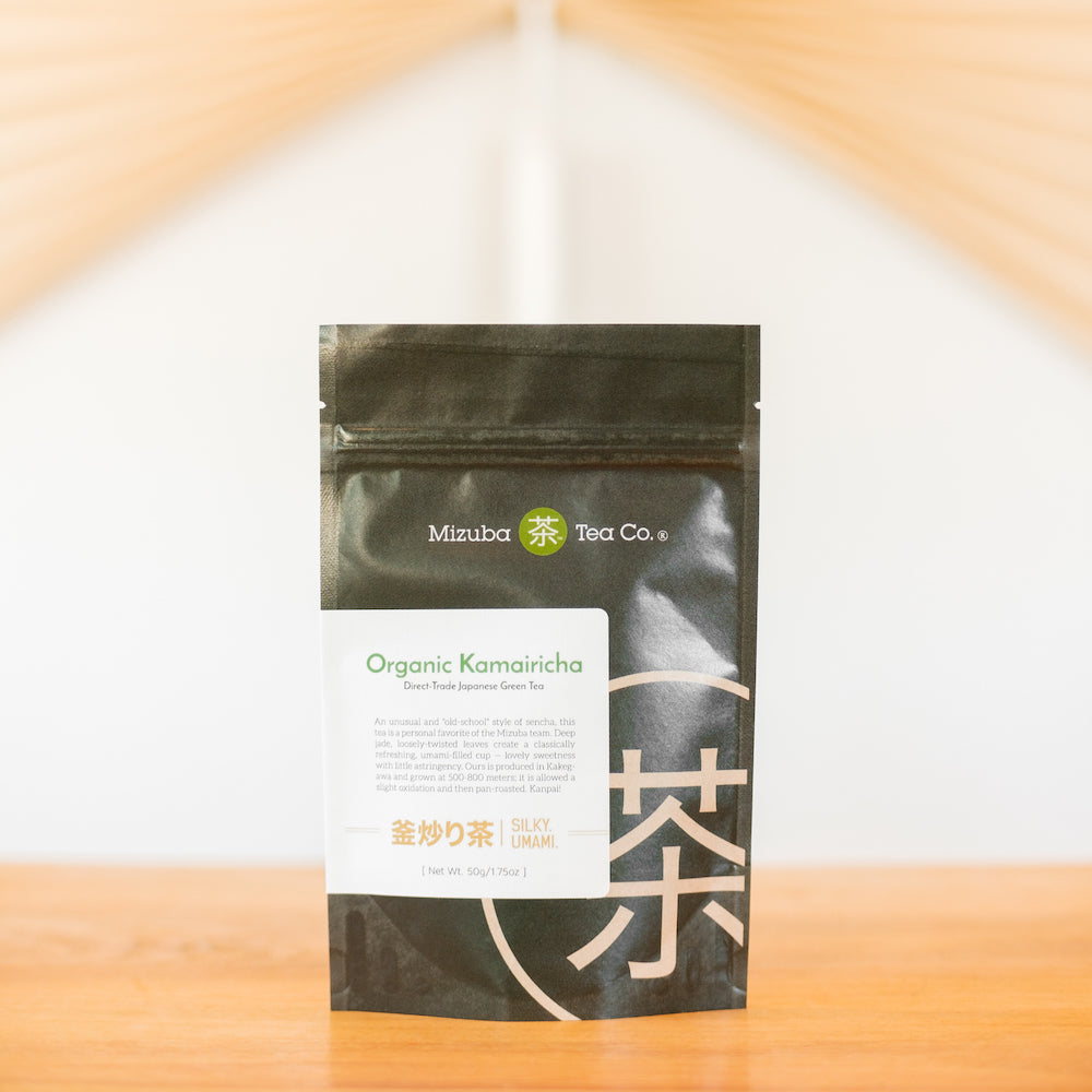 Organic Kamairicha Loose Leaf Tea by Mizuba Tea Company