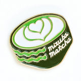 Mizuba Tea Latte Enamel Pin