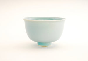Winter Porcelain Chawan Matcha Green Tea Bowl. 