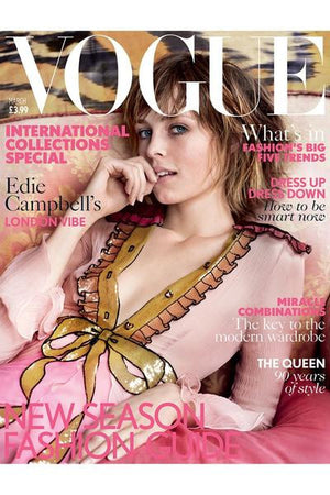 Cover of Vogue Magazine, UK