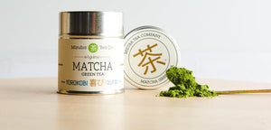 Mizuba Matcha Green Tea Single Estate Organic Ceremonial from Uji Japan. 