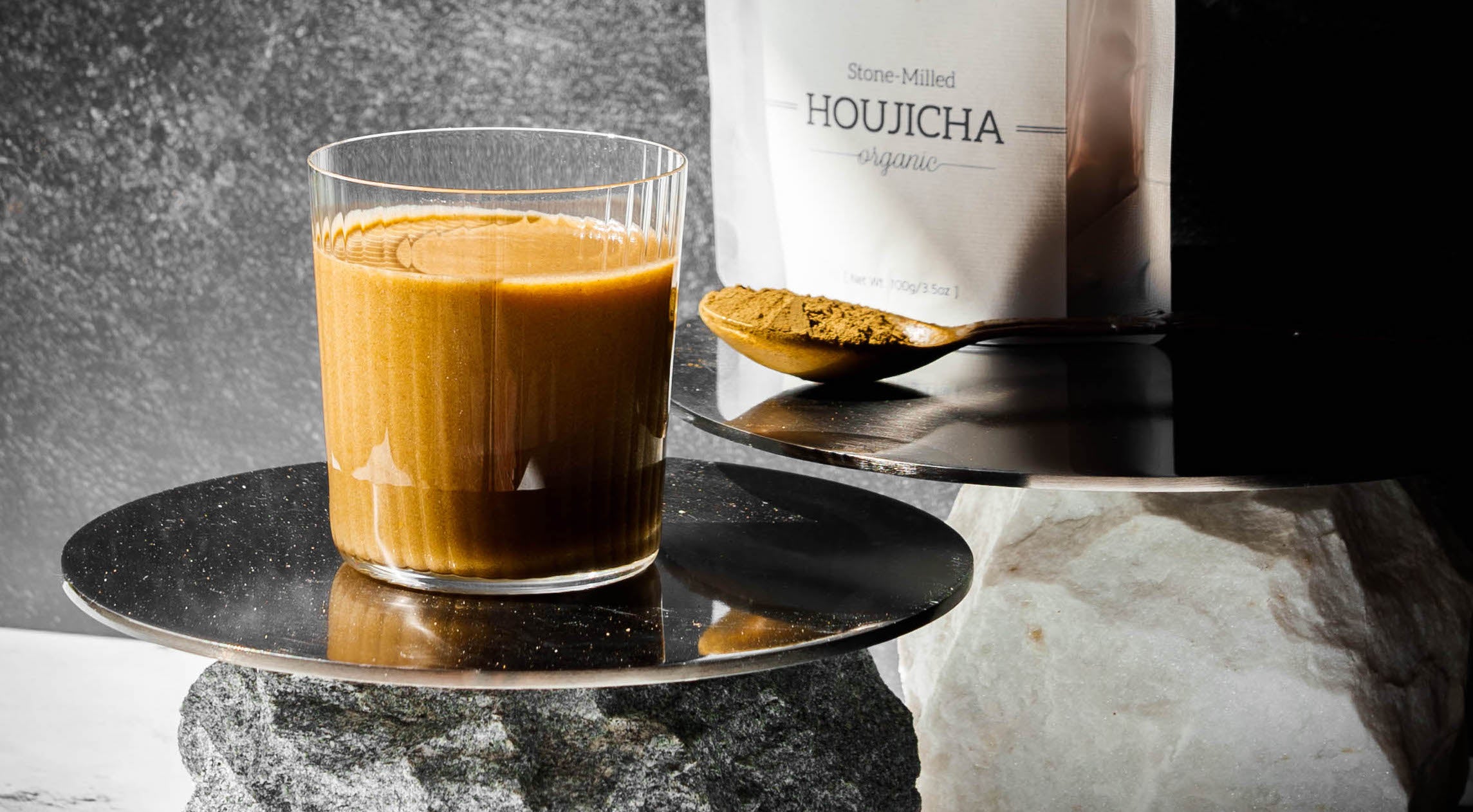 Pumpkin Hojicha Smoothie