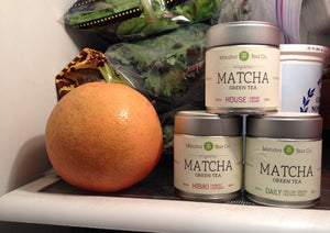 How to store matcha green tea in the fridge