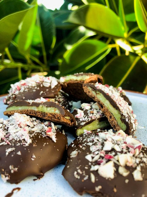 Vegan Matcha Green Tea Fat Bomb Holiday Cookies Mizuba Tea Co.