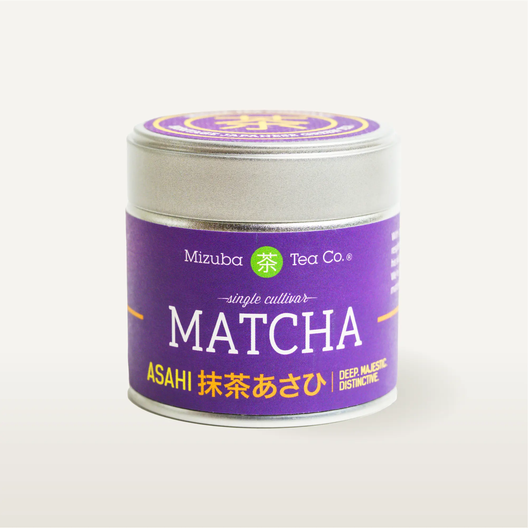 Asahi Matcha. Single Origin Green Tea from Mizuba Tea Company.