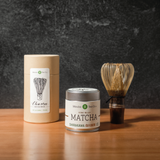 Matcha Moment Set – Tsuji San Shirakawa Matcha & Dark Wood Chasen