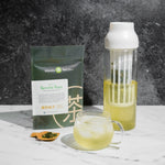 Cold Brew Tea Set by KINTO featuring Mizuba Sencha Yuzu loose leaf tea