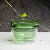 Hario Double-Walled Matcha Bowl (Glass Chawan)