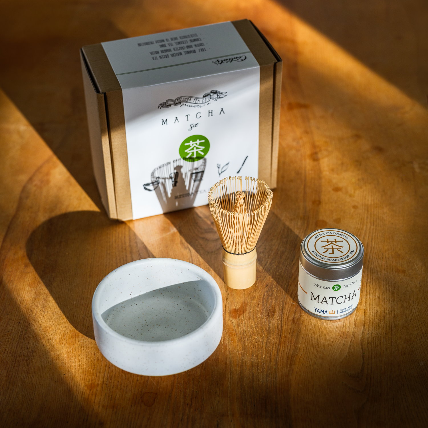 Matcha Gift Set with Wolf Ceramics Chawan