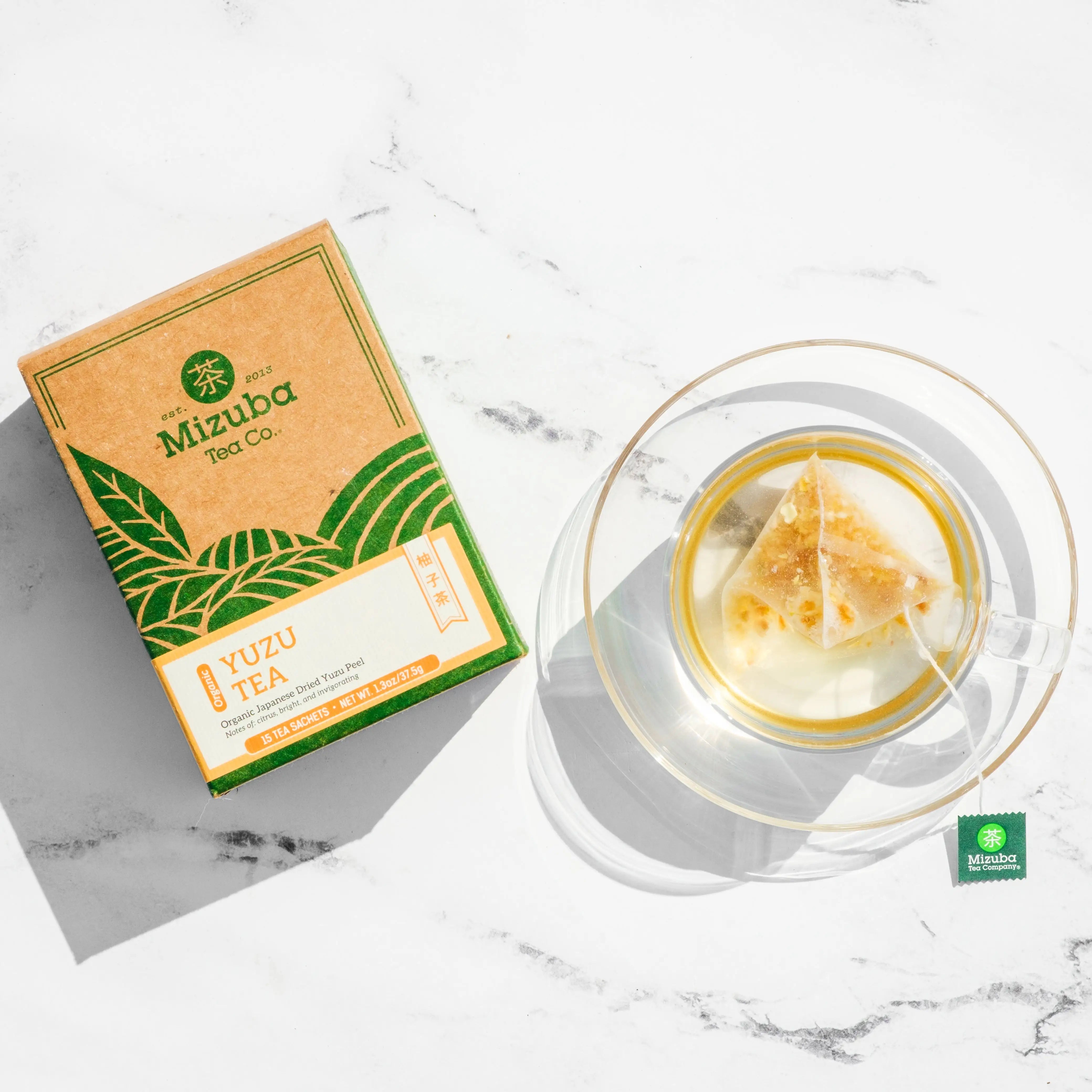 Organic Yuzu Herbal Tea Bag – Mizuba Tea Co. Organic Yuzu Herbal Tea Bag – Mizuba Tea Co.
