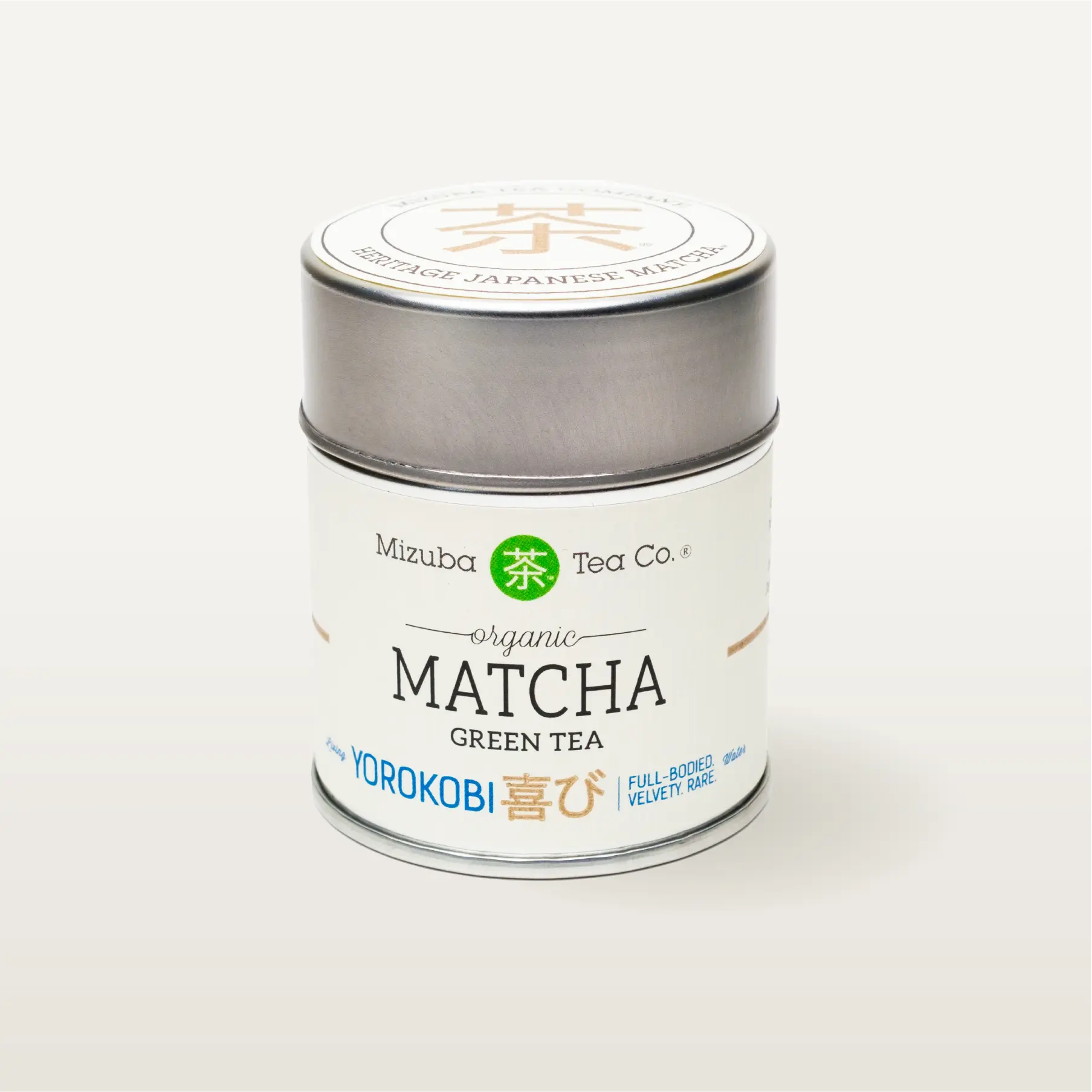 Yorokobi organic ceremonial Uji matcha by Mizuba Tea Company 