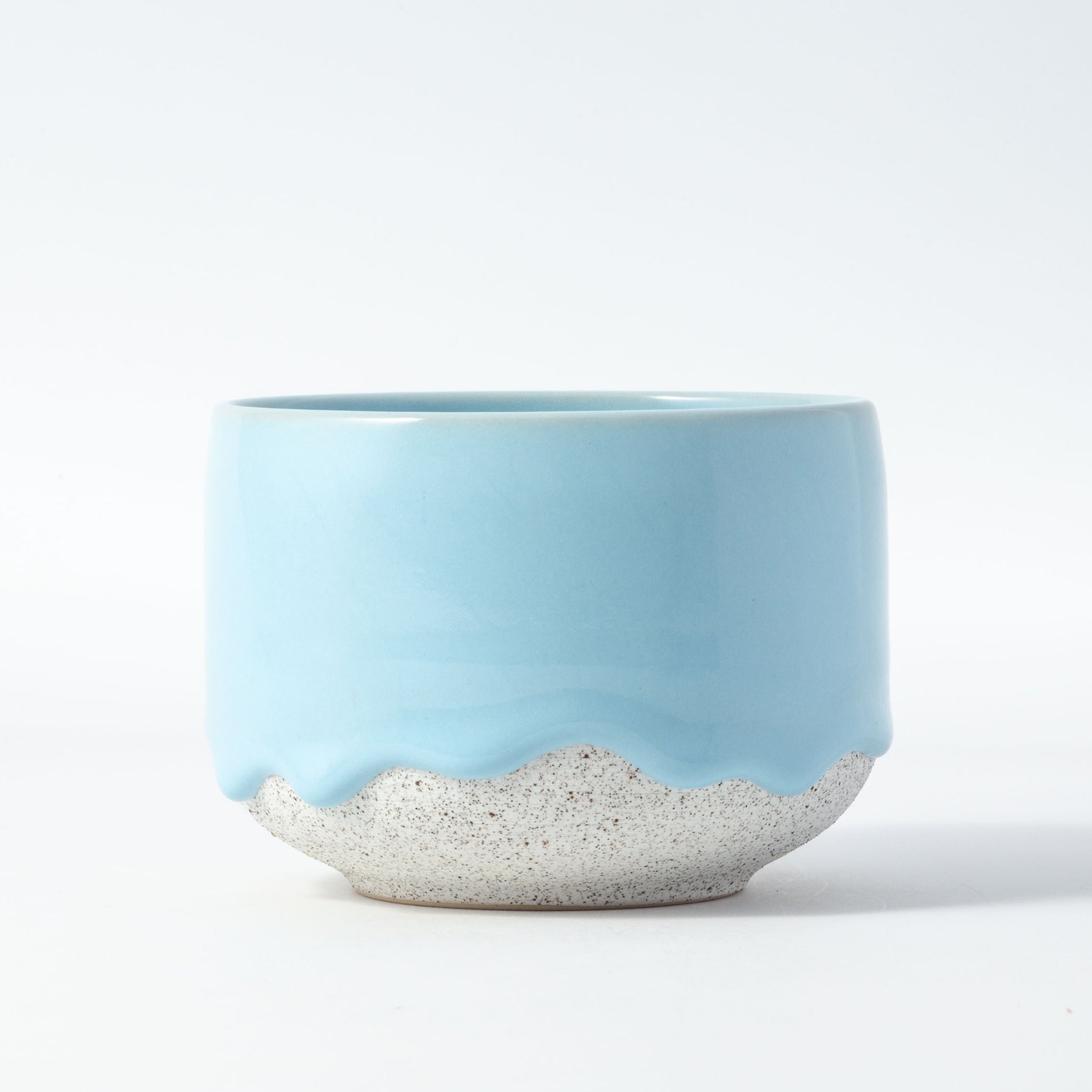 Sky Blue Noodle Tea Cup