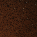 Close up of frothed Japanese hojicha tea powder 