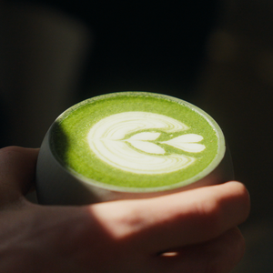 Mizuba Matcha Latte at Stereoscope Coffee