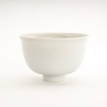 Pure White Japanese Matcha Green Tea Summer Style  Chawan Bowl by Mizuba Tea Co.