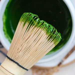Chasen bamboo whisk for matcha green tea