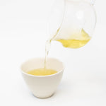 pouring Organic Sencha Japanese Green Tea