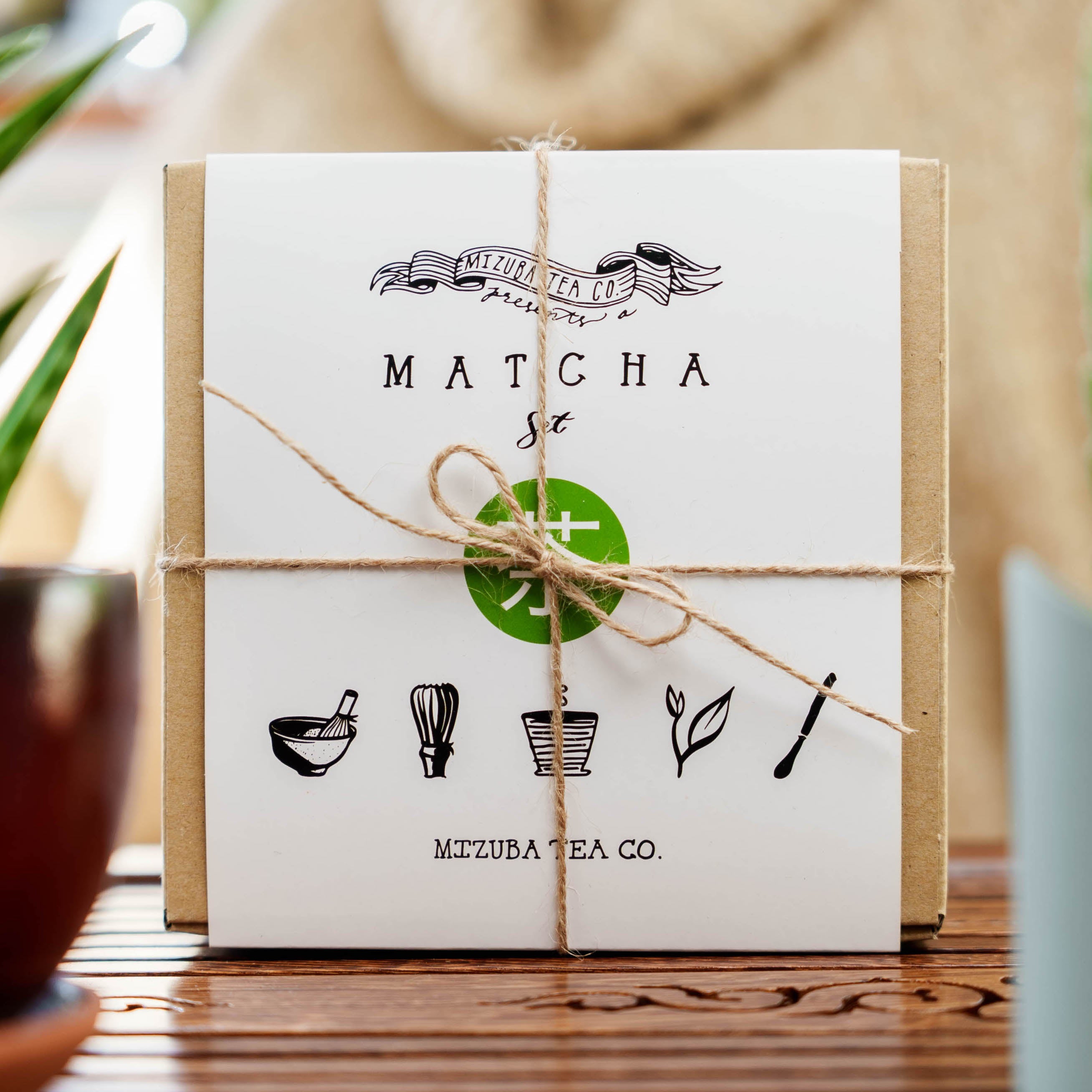Elegant Bamboo Matcha Gift Set