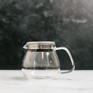 KINTO glass teapot with strainer