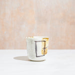 Mishima ceramic yunomi tea cup