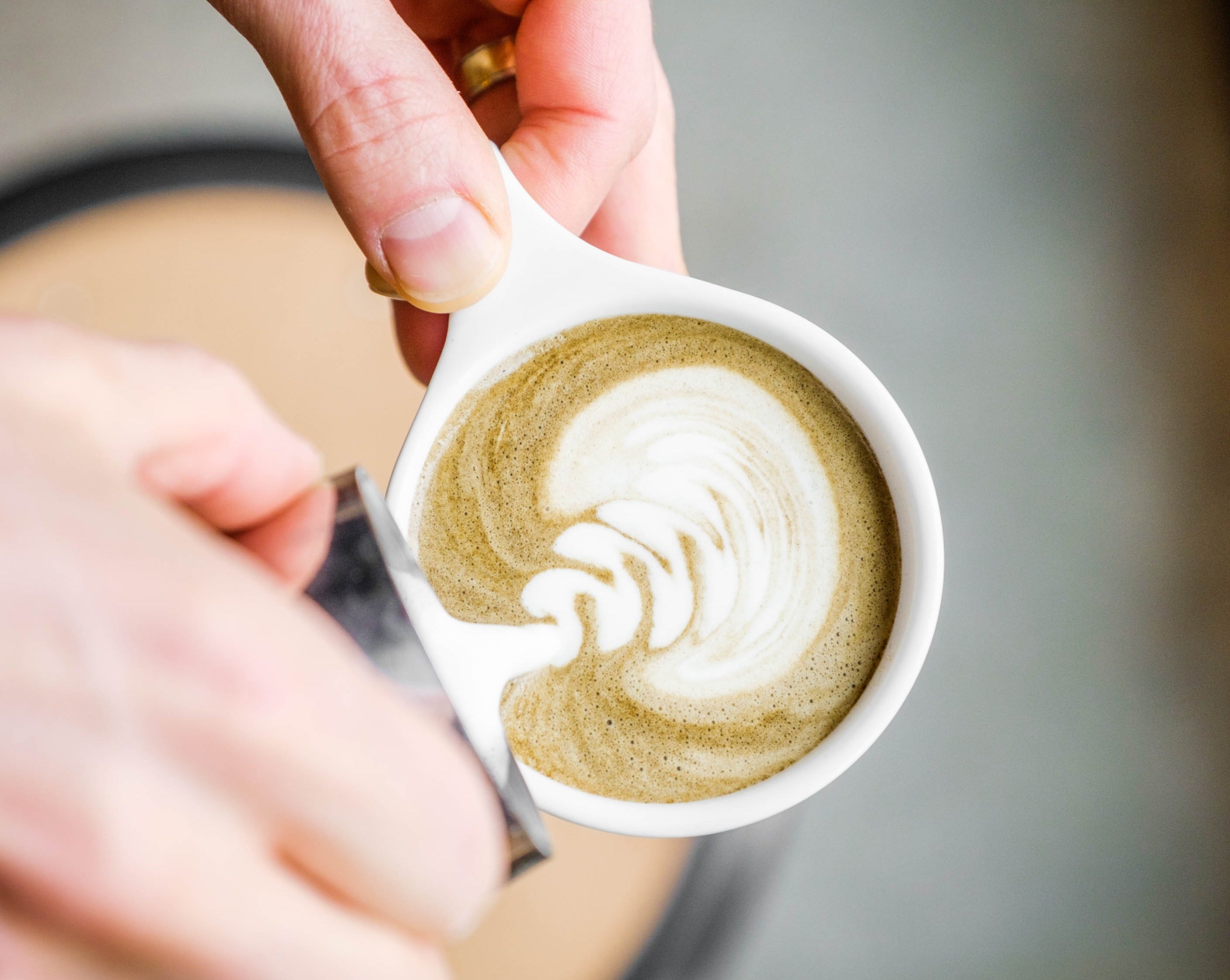 Hojicha Latte