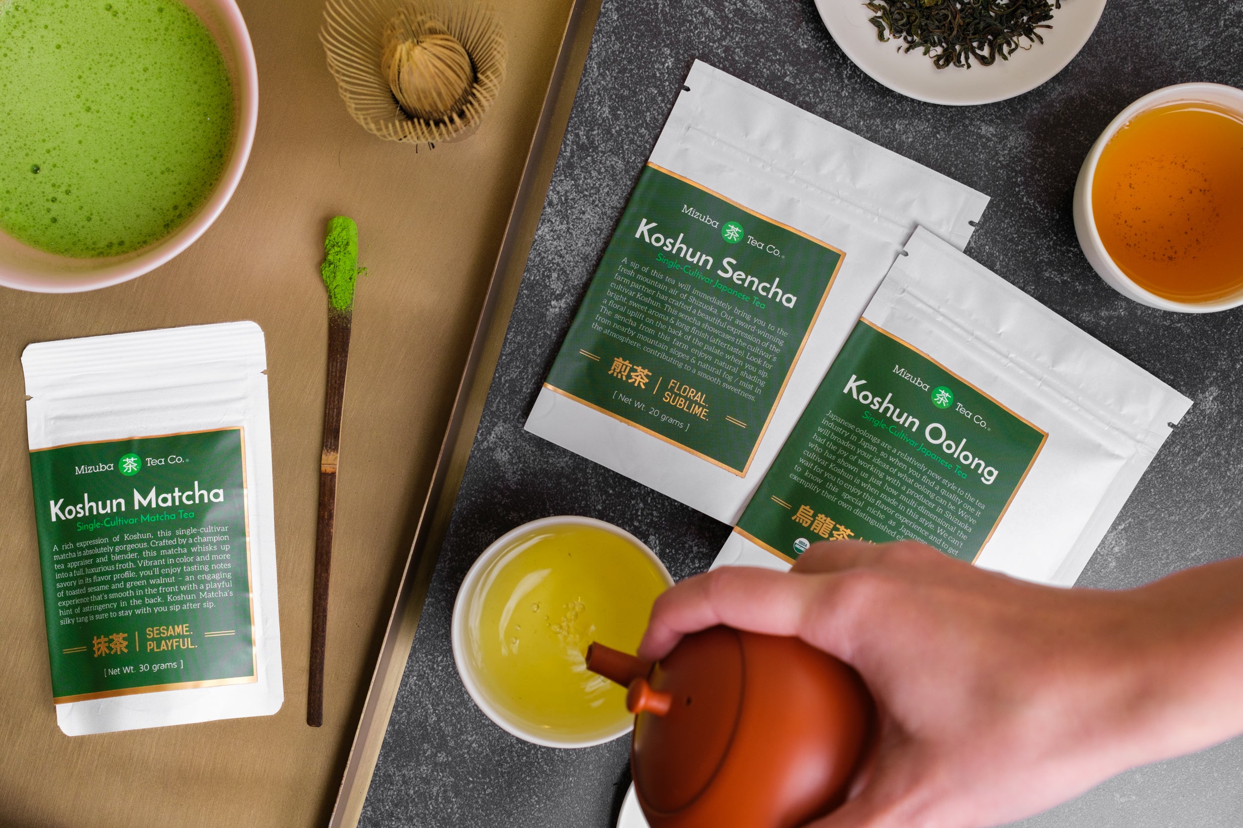 Koshun Sencha Single Cultivar Japanese Tea by Mizuba Tea Co.