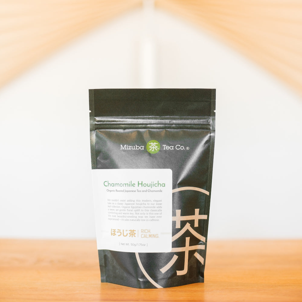 Organic Chamomile Houjicha ほうじ茶 by Mizuba Tea Company