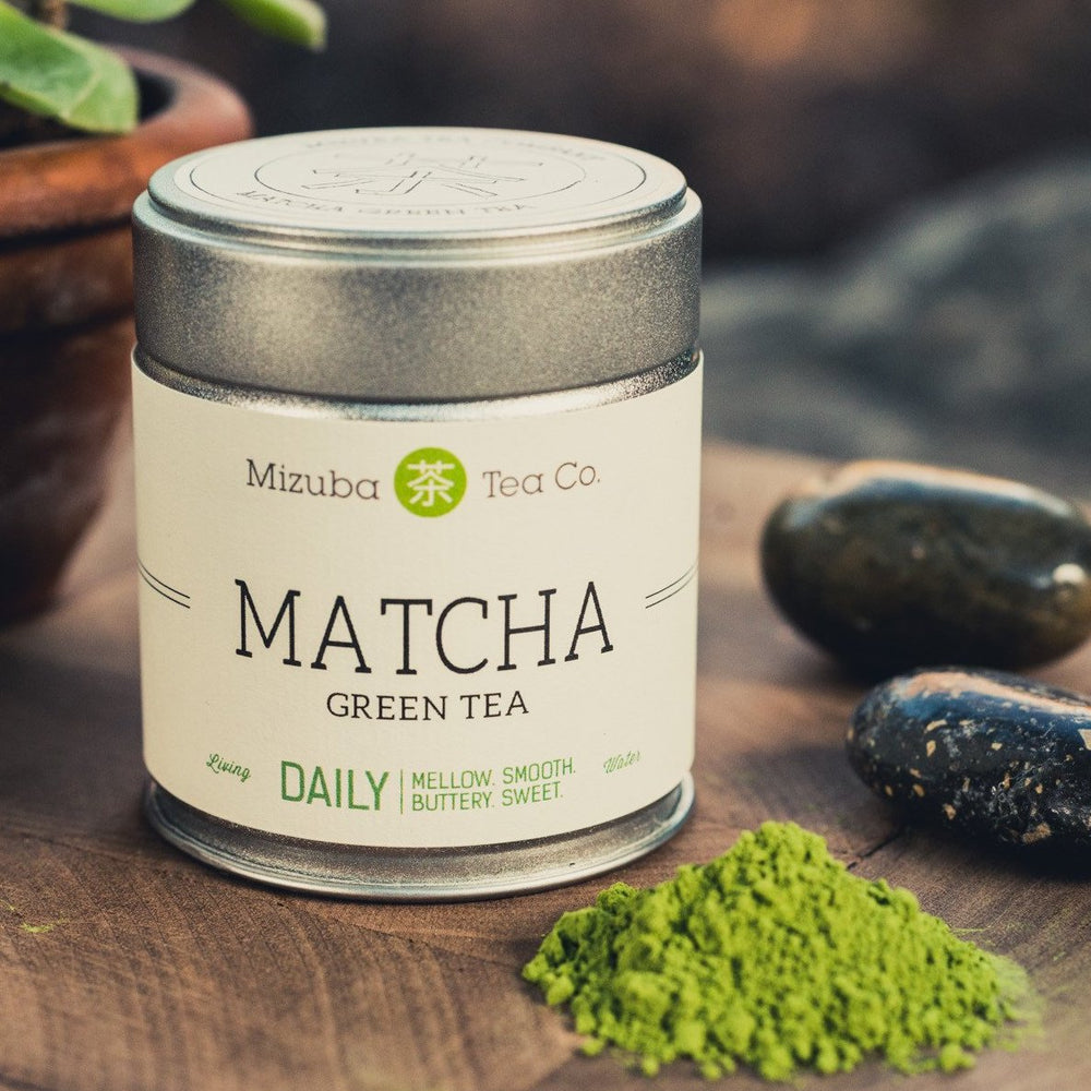 Uji Japanese, Stone-Ground Organic Matcha Green Tea Powder | Mizuba Tea Co.