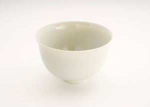 Summer White Ethereal Japanese Matcha Green Tea Chawan Tea Bowl
