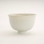 Pure White Japanese Matcha Green Tea Summer Style  Chawan Bowl - Mizuba Tea Co.